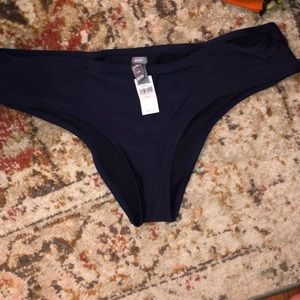 BRAND NEW Aerie navy bikini bottoms